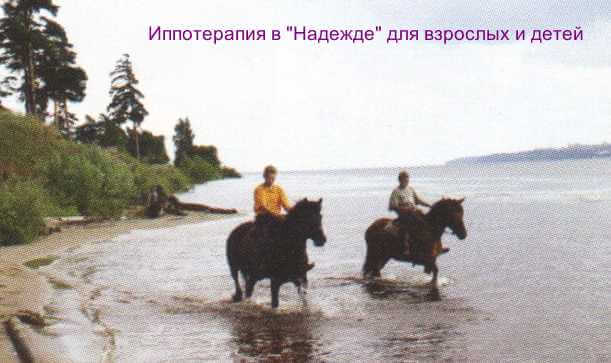 Иппотерапия в санатории "Надежда"